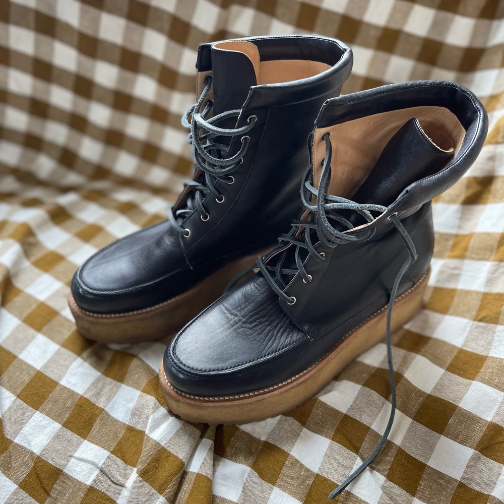Gabriela Hearst David platform boots 39
